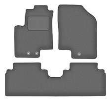 Velour graphite car mats for: Kia Venga minivan (2009-2017)