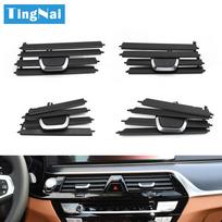 Car Middle Air Vent Outlet Grille AC Vent Slide Clip Repair Kit For BMW 5 Series 5 6GT G30 G31 G32 520d 525i 530i 540i 540d Middle Left