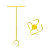 Garden Soil Grabber Lawn Aeration Hole Puncher Yard Loosening Tool Multifunctional Gardening Digging Accessory Planting Seeding