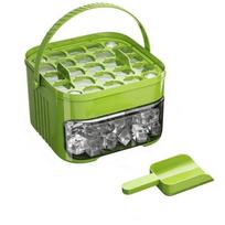 Space-Saving Ice Cube Mold Reusable Ice Maker Easy Press Ice Cube Tray  Small Freezers