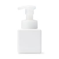 MUJI PET Refillable Foam 44912454 (Muji Ryohin) Bottle, Type, White, 250mL, balta
