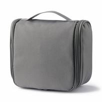 MUJI Polyester Hanging Toiletry Medium 16 x 19 x 6 84769696 Case, Gray, Approx. cm, pilka spalva