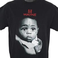 Lil Wayne 100% Cotton T-shirt Mens Tees Top Mens Size Medium Black The Carter III Rap Hip Hop Album Cover S įvairiaspalvis
