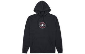 Converse Sweatshirts Unisex Black Hooded Moderate Regular 10024504-A01 M