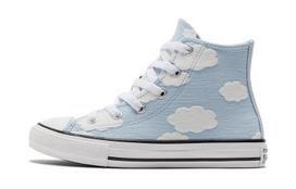 Converse Chuck Taylor All Star High top Kids Canvas Shoes Blue Children Aged 3 7 Years Old A04342C 35