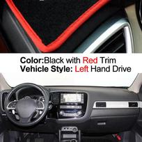 Car Dashboard Cover Dash Mat Carpet Cape For Mitsubishi Outlander PHEV 2013 - 2015 2016 2017 2018 2019 2020 Anti-sun Sun shade