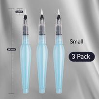 3/18pcs Refillable Water Color Brush Pen Set Artist Grade Watercolor Paint Brushes for DIY Art Calligraphy Painting & Lettering white