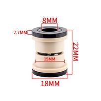 MTB Rear Shock DH Bushing Ring 22/24/25/30/32/44/50/52/54/68mm  Aluminium Alloy DU Ring For Mountain Bike Shocks Parts 1 Pcs