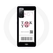 Coque pour Samsung Galaxy S20 FE Billet d'avion Tokyo Japon