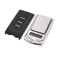 Mini tikslus nešiojamasis skaitmeninis kišeninis papuošalų svarstyklės elektroninis balansas 200g/0.01G