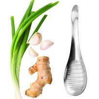 Garlic Ginger Grater Mini Garlic Press Crusher Mincer Wasabi Grater Ginger Spoon Root Vegetable Grinding Tools Kitchen Gadgets