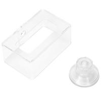 Acrylic Simple Installation Fish Food Feeder Feeding Ring for Fish Tank Aquarium with Suction