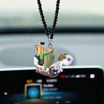 Pendentif de Rétroviseur de Voiture, Décoration Intérieure Mignonne, Phare 1 Pièce, Accessoires de Voiture, Amusant