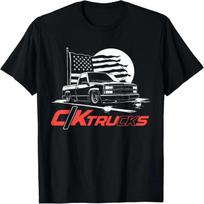 OBS Single Cab Truck Old Body Style Retro 4th Gen CK T-Shirt S juoda