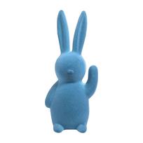 Flocked Easter Gift, Festive Decoration And Ornament. One Size mėlyna