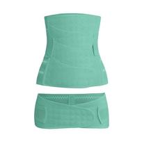 Postpartum Abdominal Care Belt - 4-Way Breathable Girdle Set For C-Section Recovery Adjustable Waist Trainer and Shaping Wrap M