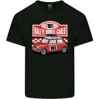Rallye Monte Carlo Mini Rally Car Kids T-Shirt Childrens L