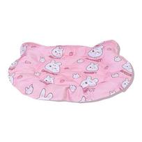 Cooling Mat for Cats Pet Summer Sleeping Pads No Need to Freeze or Refrigerate Easy to Clean for Indoors Outdoors Use rožinė