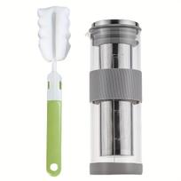 Cold Brew Coffee Maker with Cleaning Brush, 27oz/800ml Cold Brew Pitcher, Ice Tea Pitcher, Cold Brew Coffee Pitcher for Fridge