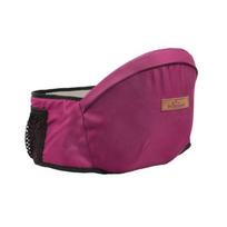 Soft Material Baby Carrier Breathable Infant Hip Seat Lightweight Baby Waist Stool  Infant Care rožinė raudona spalva
