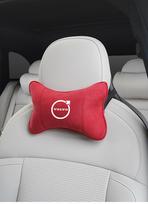 AAKK1 Car Seat Headrest Auto Logo Neck Spine Protect Pillow For Volvo T6 V90 EX30 EX90 EM90 C40 S40 S80L XC-Classic C70 CX70 Rdesign