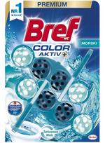 WC valiklis-gaiviklis BREF Color Aktiv Ocean, 2x50g