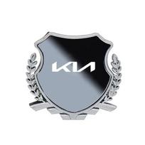 XKHI6 For Kia Sportage Morning Ceed Picanto Rio ProCeed Niro Stonic Optima Metal Car Sticker Mai Sui Side Logo Window Body Car Logo