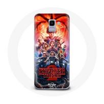 Coque pour Samsung Galaxy A6 2018 Stranger Things Affiche Saison 2