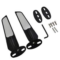 For Honda CBR 650R/F CBR500R CBR900RR Adjustable Rotating Rearview Mirror Wing gray