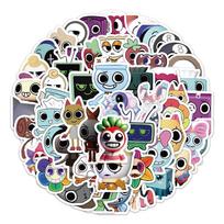 Stickers In The World Of Dandy (Dandy) Roblox Dandy's World sticker pack stickers set 60 pcs įvairiaspalvis