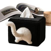 Cute Cat Butt Tissue Box Funny At Butt Napkin Dispenser Velvet Decorative Facial Tissue Holder For Kitchen Countertop Bedroom CHINA
