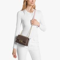Michael Kors MK CECE Pečių Crossbody Rankinė su Grandinėle Regular gray