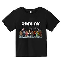 Roblox Print Big Kids Sweatshirt autumn Big Boy Big Girl O-Neck Solid Color Sandbox Game Sweater for Boys No Hood Casual Streetwear 140