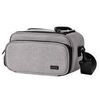 Professional DSLR Camera Shoulder Bag Featuring Adjustable Compartments Water Resistant Oxford for Quick Access pilka spalva