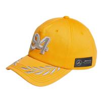 Adidas Originals X Bad Bunny X Mercedes Amg Petronas F1 komandos logotipas Siuvinėta lenktynininko kepuraitė KD7596 OSFM orange