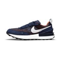 Nike Waffle One Low top Sports Casual Shoes Blue Orange Children Aged 3 7 Years Old DC0480-401 28
