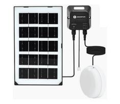 Aigostar - LED saulės šviestuvas LED/35W/12V 3000 mAh 6500K skersm. 16,8 cm