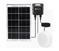 Aigostar - LED saulės šviestuvas LED/70W/12V 6000 mAh 6500K skersmuo 20,5 cm