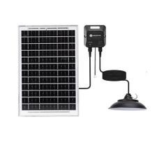 Aigostar - LED saulės šviestuvas LED/70W/12V 6000 mAh 6500K skersmuo 23,5 cm