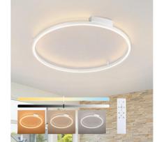 Brilagi - reguliuojamas LED šviestuvas PORTOFINO LED/60W/230V, skersmuo 80 cm, baltas + nuotolinis pultas