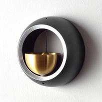 Lwuckbarrt Metal Doorbell for Shops and Magnetic Clear and Pleasant Wall Tape Easy for Refrigerator Sliding Unique Decoration for Entrance juoda