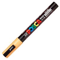 Mitsubishi Pencil Uni Posca Sign Fine Round Pastel Pack of 10 Water-Based Pen, Point, Tip, Orange, PC3MP.4,