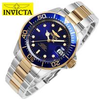 [INVICTA] PROFESSIONAL Unisex Two-Tone Metal Watch 8935 (37.5mm) blue