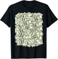 NEW LIMITED 100 Dollar Bills Funny Money Essential Gift Idea T-Shirt S-5XL S