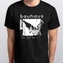 Bauhaus Bat Wings Bela Lugosis Music 100% Cotton T-shirt Mens Tees Top S M L XL XXL 3 4 XL Colours Black S