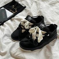 2026 sportbačiai moteriški batai sportiniai dizainerio moteriški vulkanizuoti batai sportbačiai tinklelis pavasaris ruduo su raišteliais ponios 36 juoda