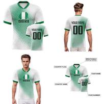 Didmeninė kaina individualus pavadinimas gamyklos išpardavimas Nigerija Individualūs futbolo marškinėliai Personalizuotas pavadinimas Numeris Jaunimo futbolo komanda S