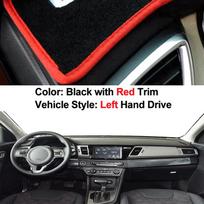 Car Dashboard Cover Dash Mat Carpet for Kia Niro DE Hybrid E-Niro I 2016 2017 2018 2019 2020 2026 Anti-UV Sunshade Cushion