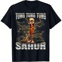 Tung Tung Tung Sahur Casual Tee S įvairiaspalvis