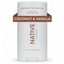 Native Deodorant Be aliuminio Natūralus dezodorantas Ilgalaikė apsauga nuo kvapo Vyrams Moterims Jautriai odai 2,65oz balta